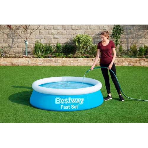 Bestway 57392 Fast set Tritech Material above ground swimming pools  6ft by 20inch